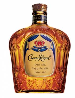 10 free custom labels from Crown Royal