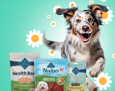 $15 Rebate on Big BLUE Dog Treats