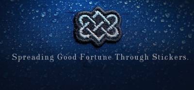 2 Free Stickers - Endless Knot logo