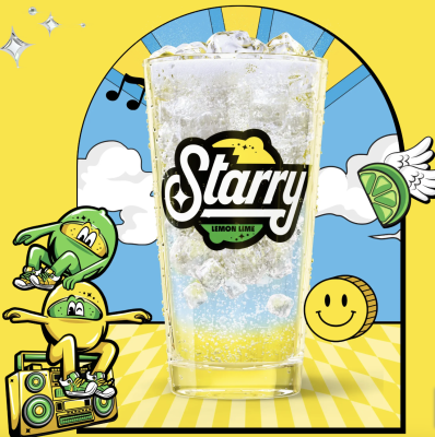 $3 Cashback on Starry Drink