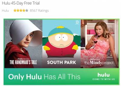 45 Days of Free Hulu