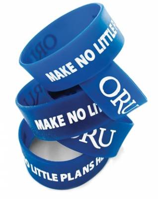 Free Wristband - Make No Little Plans Here