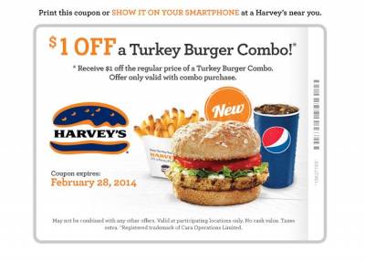 Harvey's Printable Coupons