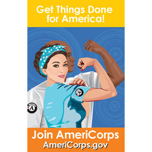 Free AmeriCorps Stickers-