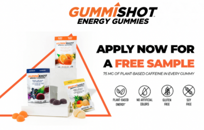 Apply for GummiShot Energy Gummies Samples