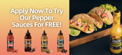 Apply Now to Join the Amazon Pepper Hot Sauce Tasting Program!