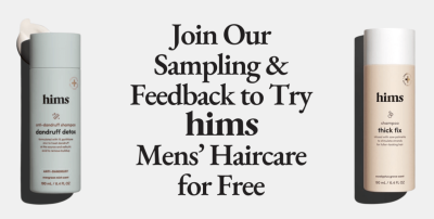 Apply Now for Your Chance to Try Hims Hair Care Products for FREE!