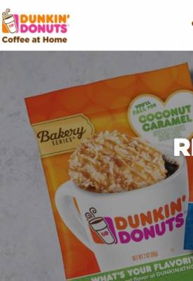 Bakery Series Coffee Sample Pack from Dunkin Donuts