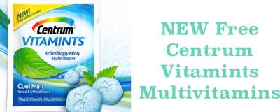 Request Centrum Vitamints Multivitamin Samples