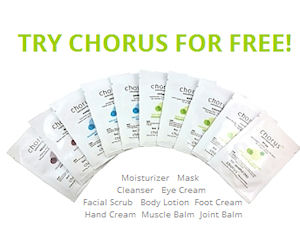 Chorus Supernatural Skincare Sampler Pack