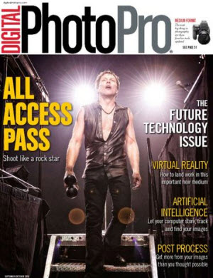 Complimentary one year subscription to Digital Photo Pro