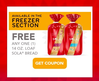 Coupon - Free Loaf of Sola Bread