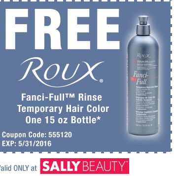 Coupon - Free Rouxbeauty Hair Color