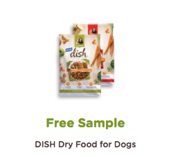 Free Sample if DISH Dry Food for Dogs