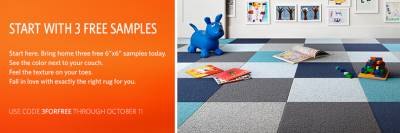 Free FLOR Carpet Tile Samples