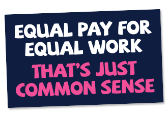 Free “Equal Pay” Sticker from DCCC