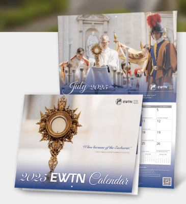 Free 2025 EWTN Calendar!