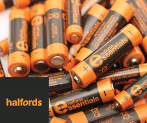 Redeem: Free AA or AAA Batteries at Halfords-O2 Priority