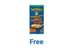 FREE Annie's Natural Macaroni & Cheese