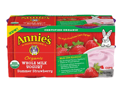 Print out: Free Annie's Yogurt- Coupon