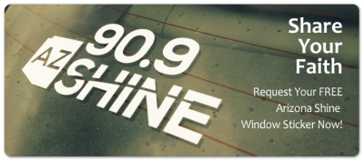 Request  Free Arizona Shine Window Cling