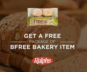 Load up:  Free BFree Bakery Item From Ralph's