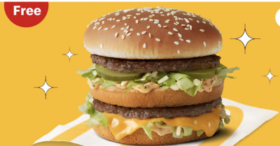 Free Big Mac® Now.