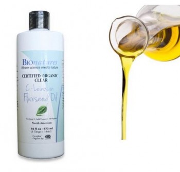  BioNatures Organic Golden Flax Oil Sample