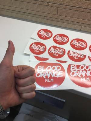 Request Free Blood Orange Film Stickers