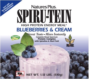 Free Blueberries & Cream SPIRU-TEIN® Shake