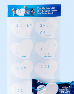 Free Braille Stickers