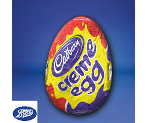 Redeem: Free Cadbury Creme Egg- O2 Priority