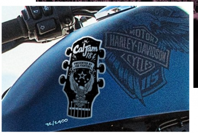 Free Cal Jam 18, Foo Fighters, and Harley-Davidson® sticker