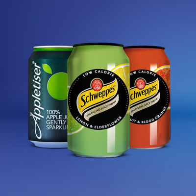 Pick up: Free Can Of Appletiser  Or Can of Schweppes