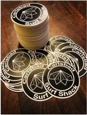 Free Carlsbad Surf Shack Sticker Pack