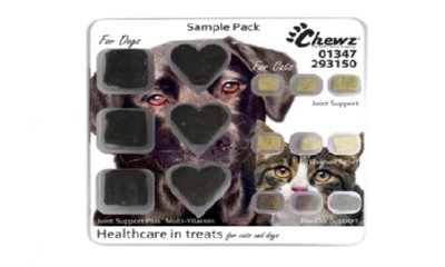 Request Free Chewz Pet Health Sample Pack