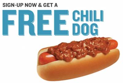 Free Chili Dog @ Weinerschnitzel