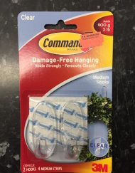 Redeem: Free Command Hooks From Dollar Tree- Coupon