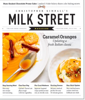 free copy of Milk Street Magazine's charter issue