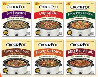 Free Crock-Pot Slow Cooker Seasoning Mix Packet