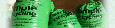 Sign up: Free Curbside Clothing Recycling Bags