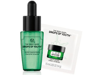 Redeem: Free Drops of Youth Starter Kit at The Body Shop