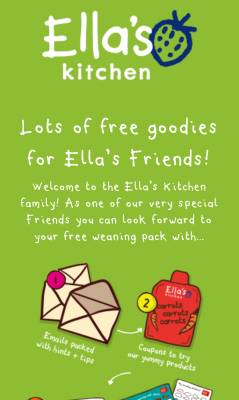 Free Ella’s Kitchen Goodies