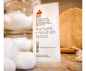 Free Sample of Eu2Be Nurture + Nourish Lotion