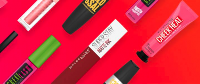 FREE full-size Maybelline products