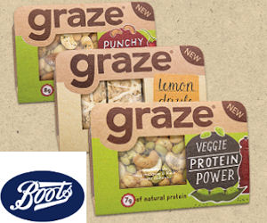 Redeem: Free Graze Snack Punnet- O2 Priority