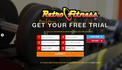 Free Guest Pass to Retro Fitness