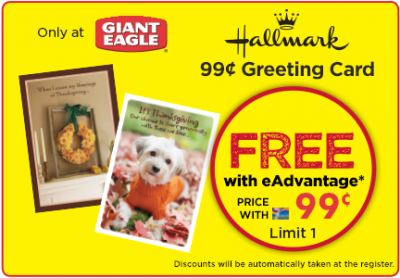 Load up: Free Hallmark Greeting Card at Giant Eagle