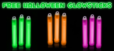 Pick up: Free Halloween Glow Sticks 