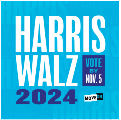 FREE "Harris-Walz" sticker!